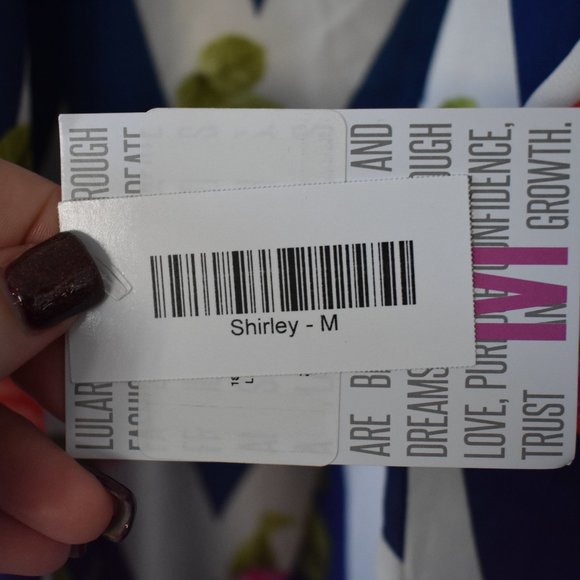 NWT Chevron Shirley - Picture 3 of 6